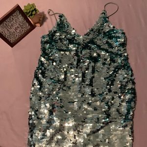 Free People sequin dress